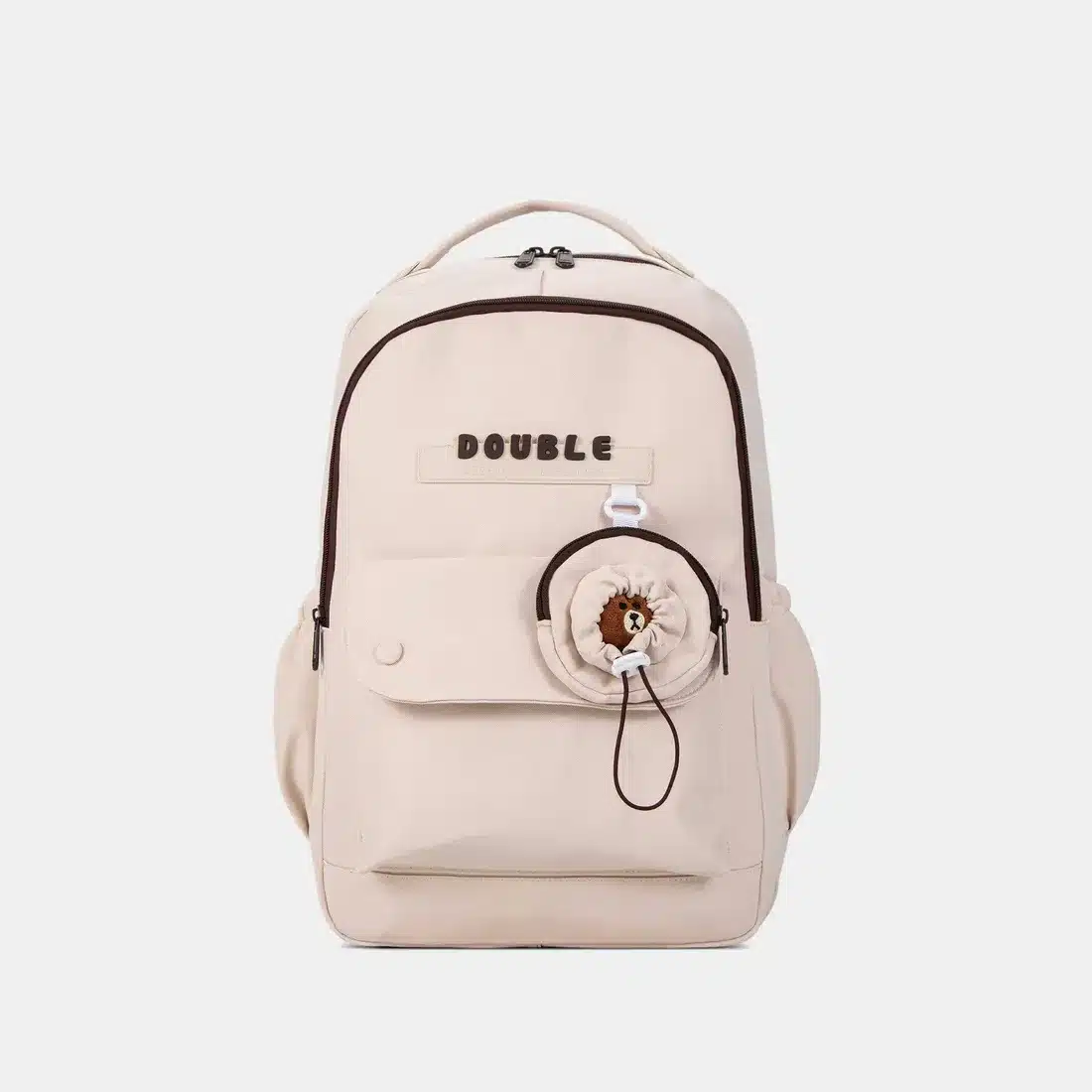 Cute Multipurpose College Backpack with Accessory Pouch